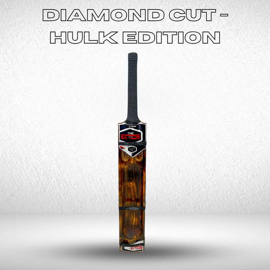 DIAMOND CUT Hulk Edition | Hard Tennis Cricket Bat