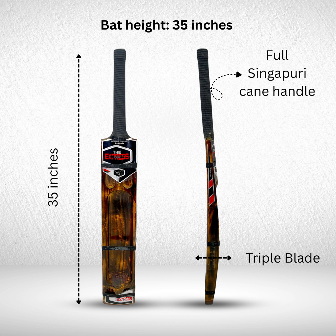 DIAMOND CUT Hulk Edition | Hard Tennis Cricket Bat