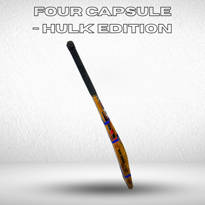 FOUR CAPSULE Hulk Edition | Hard Tennis Cricket Bat