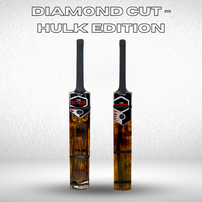 DIAMOND CUT Hulk Edition | Hard Tennis Cricket Bat