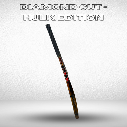 DIAMOND CUT Hulk Edition | Hard Tennis Cricket Bat